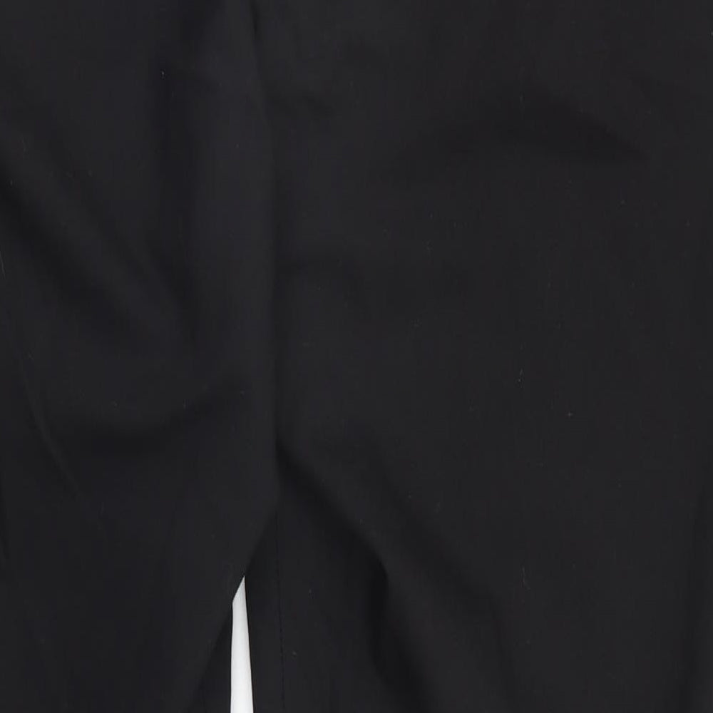 H&M Womens Black   Trousers  Size 12 L24 in
