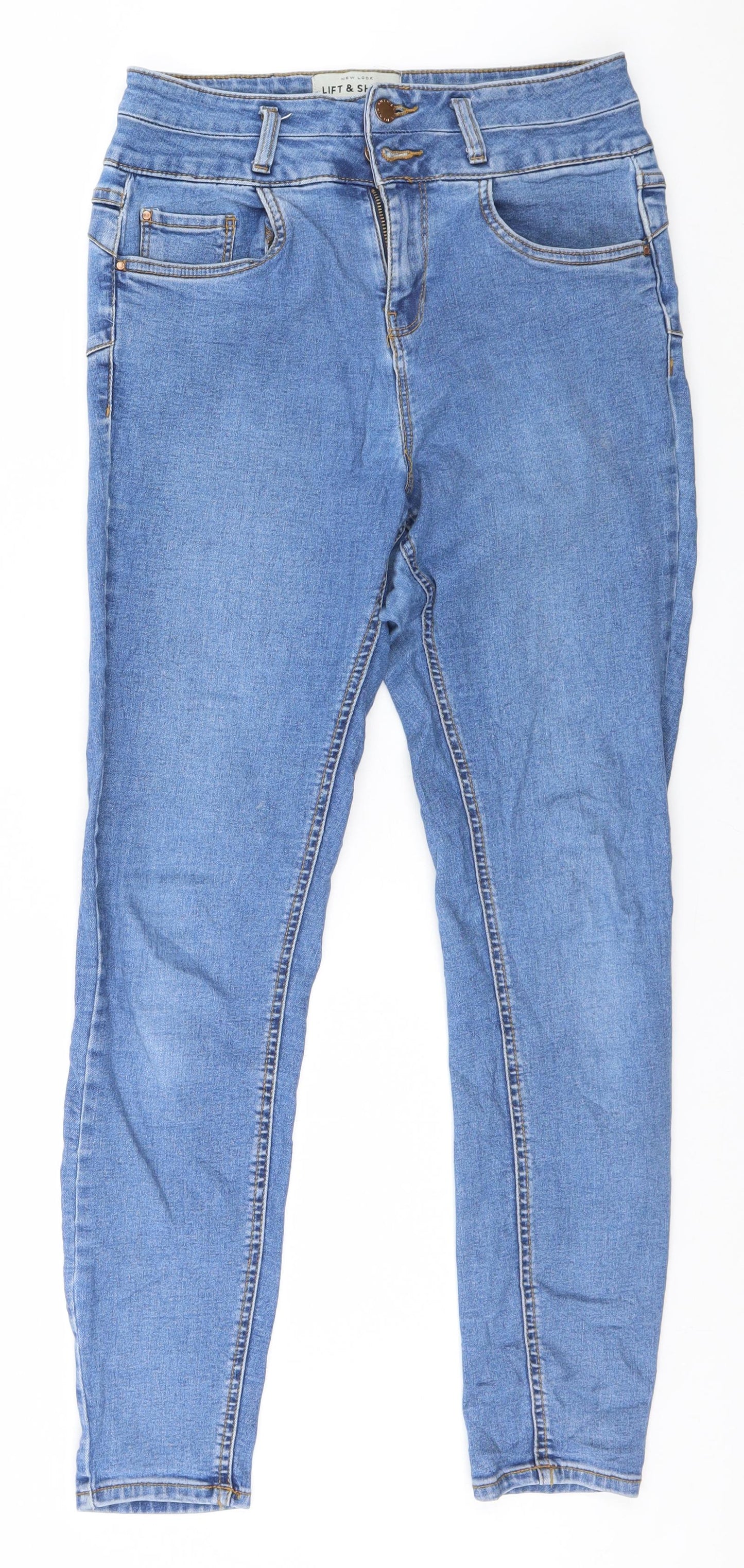 New Look Womens Blue   Skinny Jeans Size 10 L27 in