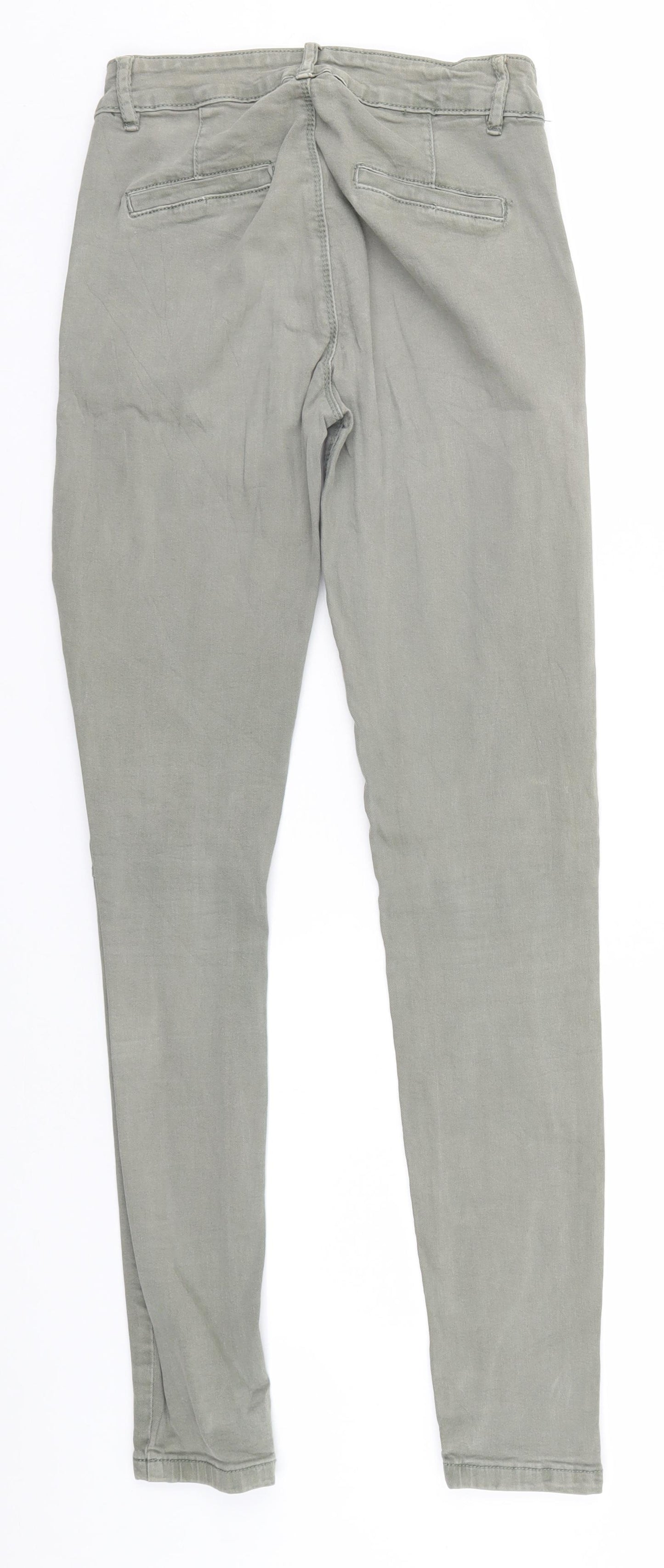 Preworn Womens Beige   Skinny Jeans Size S L29 in