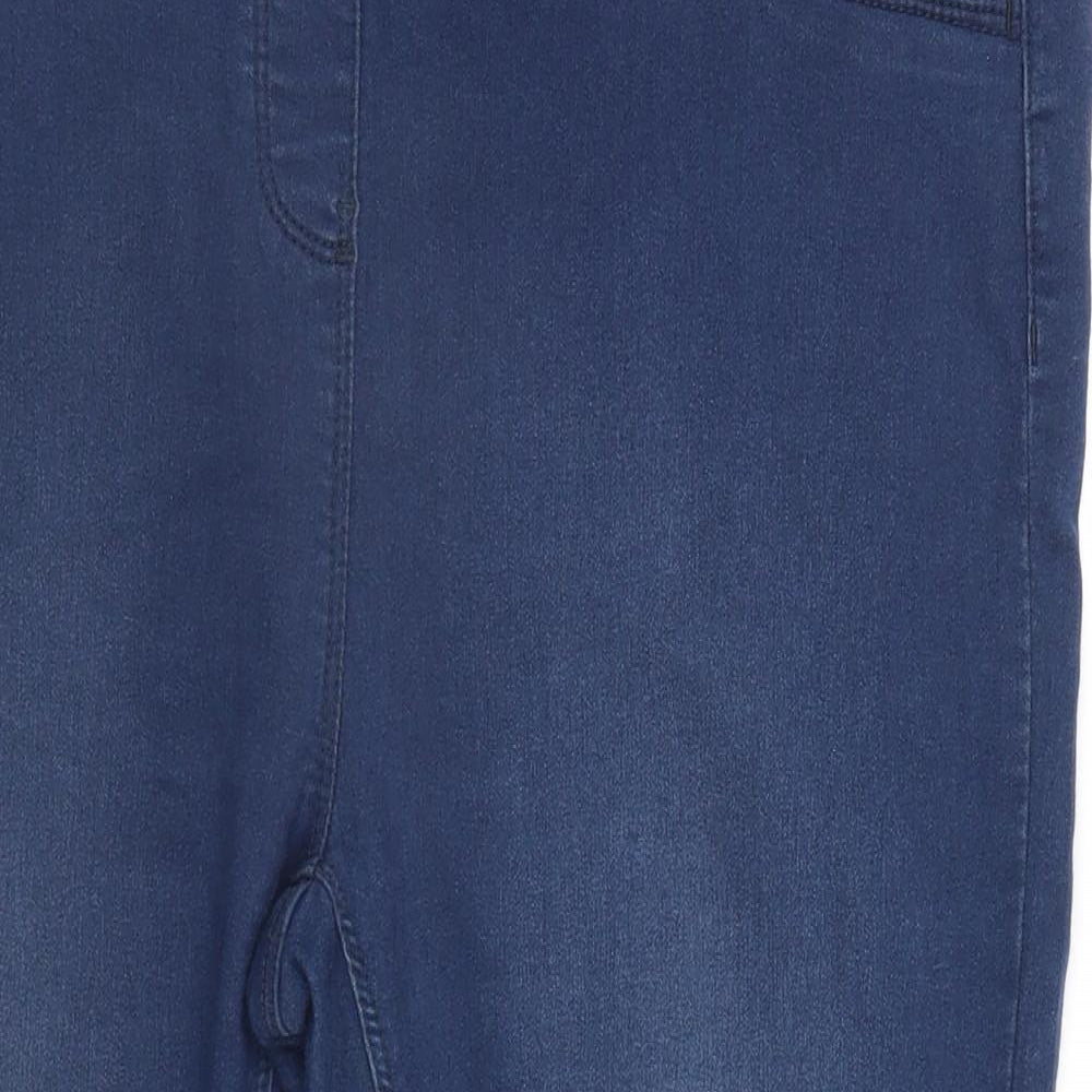 Simple Womens Blue   Straight Jeans Size 18 L20 in