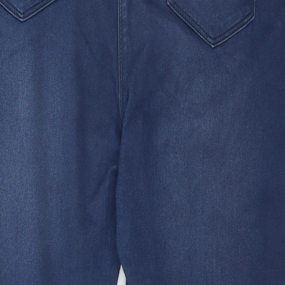 Simple Womens Blue   Straight Jeans Size 18 L20 in
