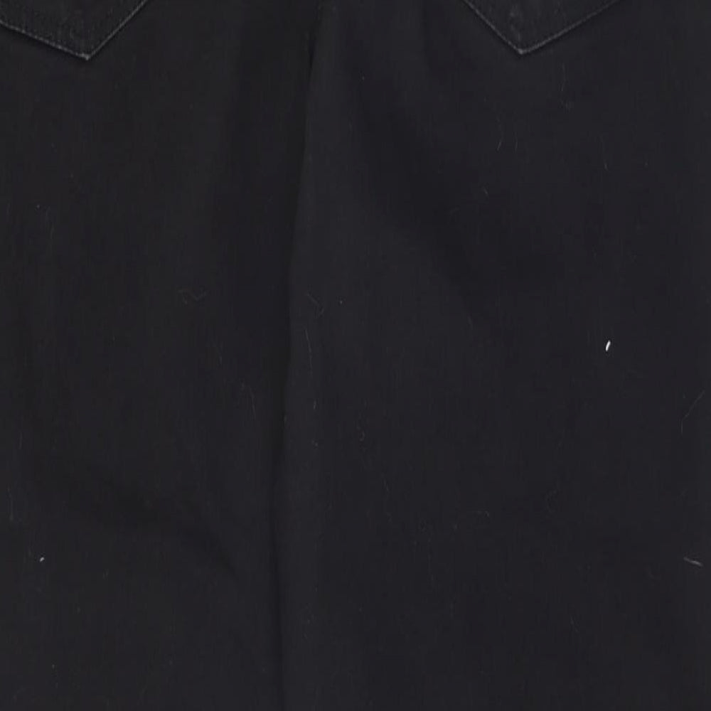 Bonmarché Womens Black   Straight Jeans Size 16 L26 in