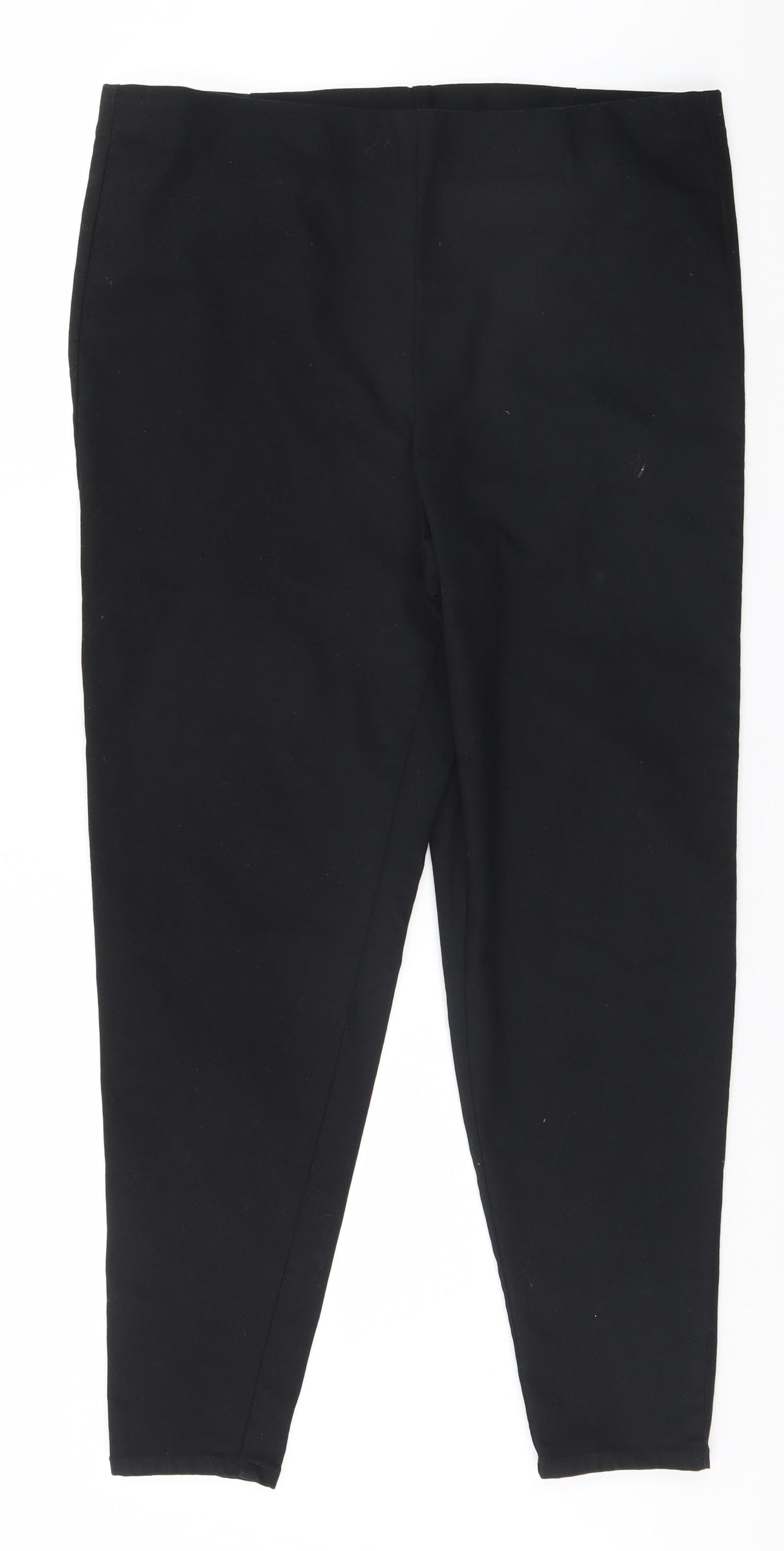 George Womens Black   Trousers  Size 18 L28 in