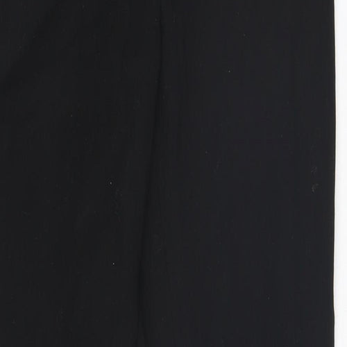 H&M Womens Black   Trousers  Size 10 L31 in