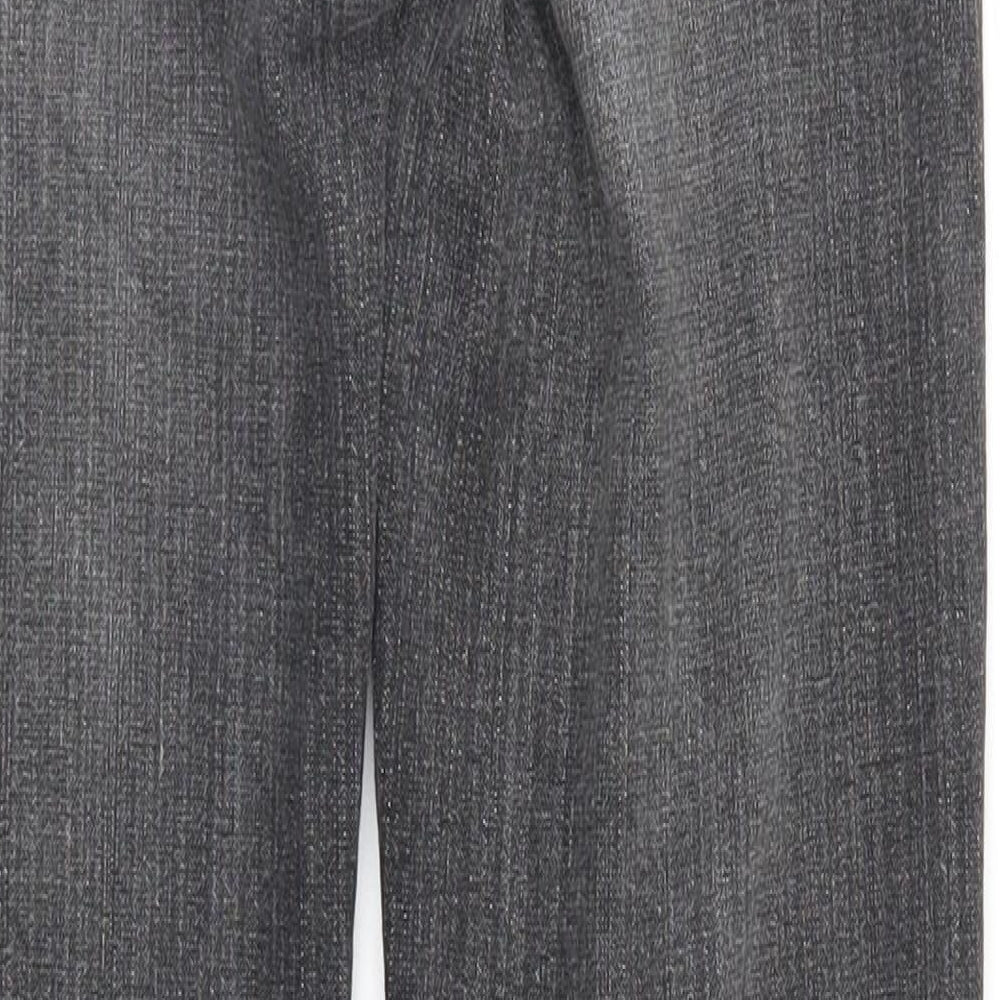 Preworn Womens Grey   Straight Jeans  L25 in