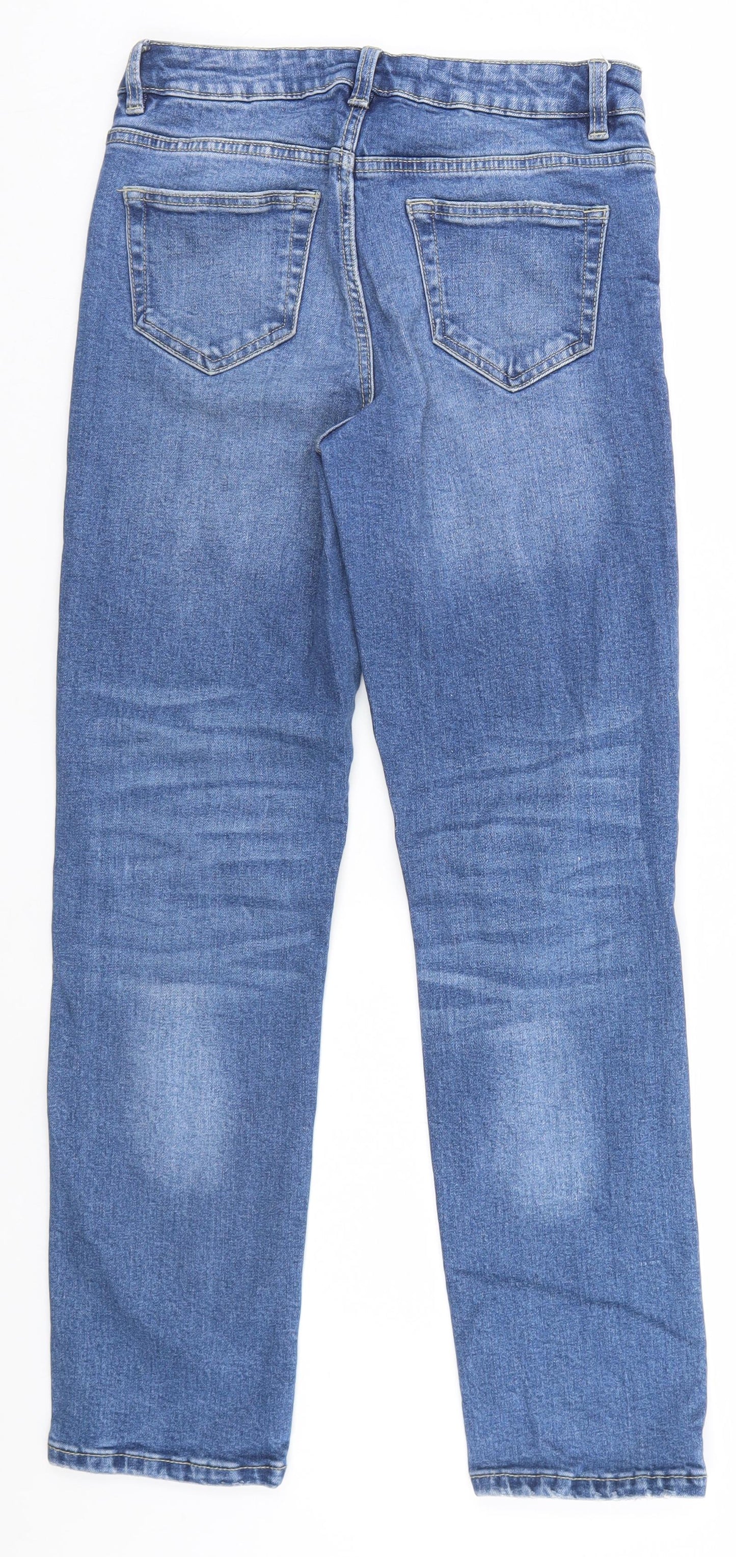 George Womens Blue   Straight Jeans Size 10 L28 in
