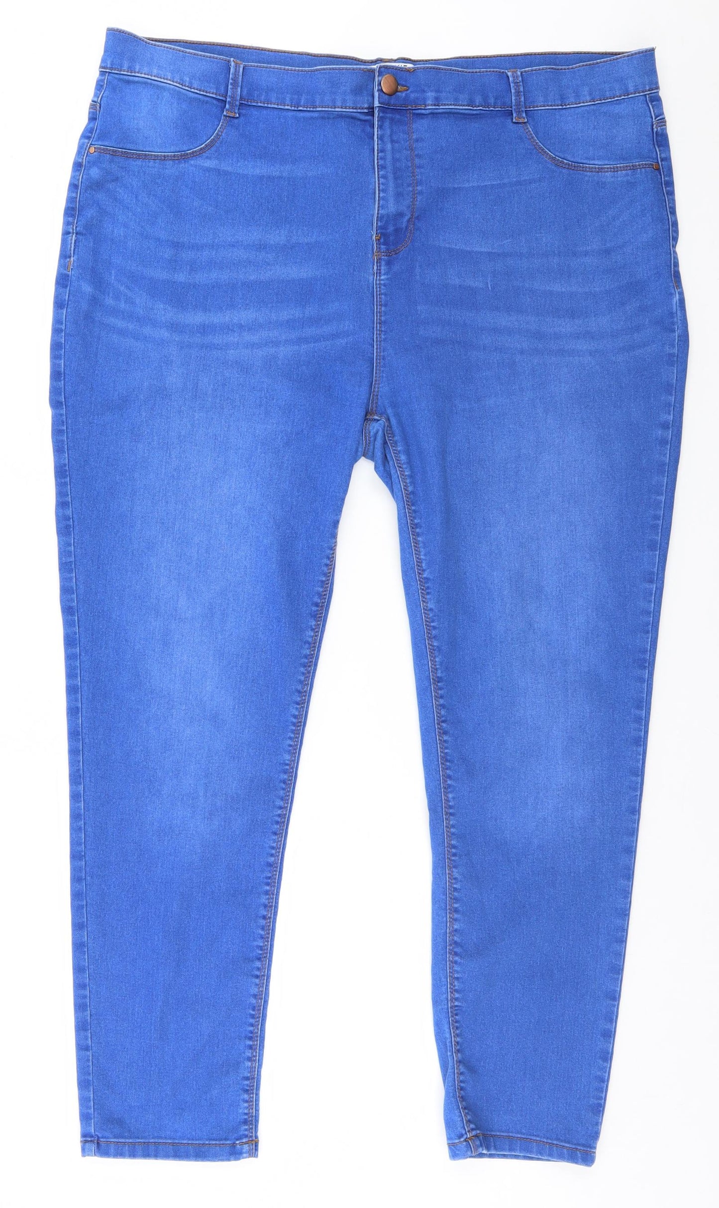 Dorothy Perkins Womens Blue   Straight Jeans Size 20 in L26 in