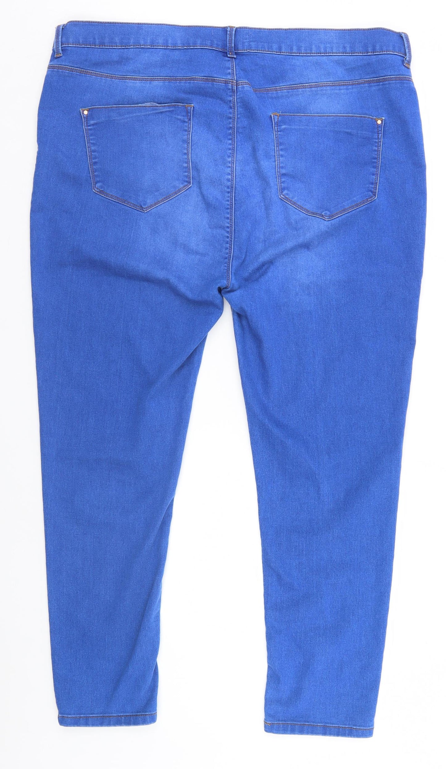 Dorothy Perkins Womens Blue   Straight Jeans Size 20 in L26 in