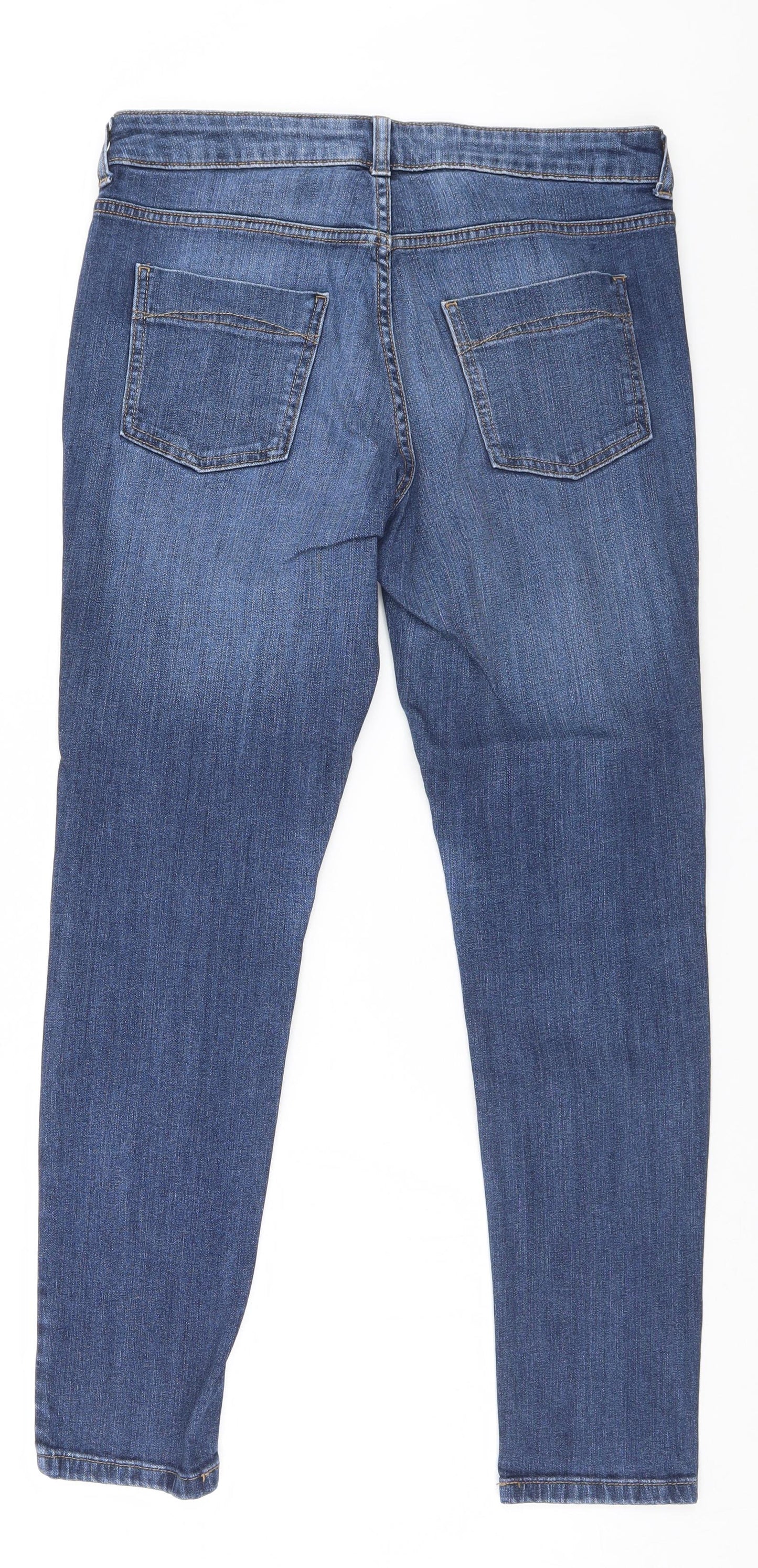 Marks and Spencer Womens Blue   Skinny Jeans Size 12 L26 in