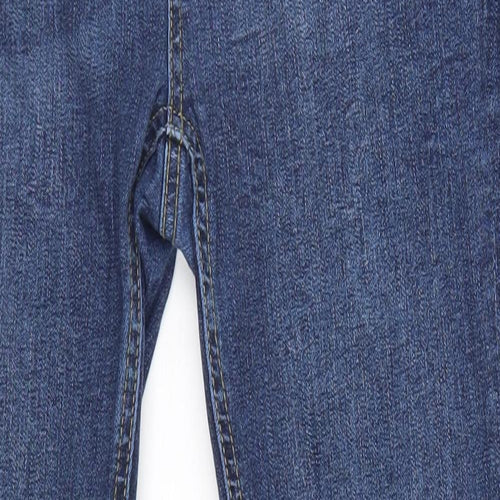 Denim & Co. Womens Blue   Straight Jeans Size 10 L27 in