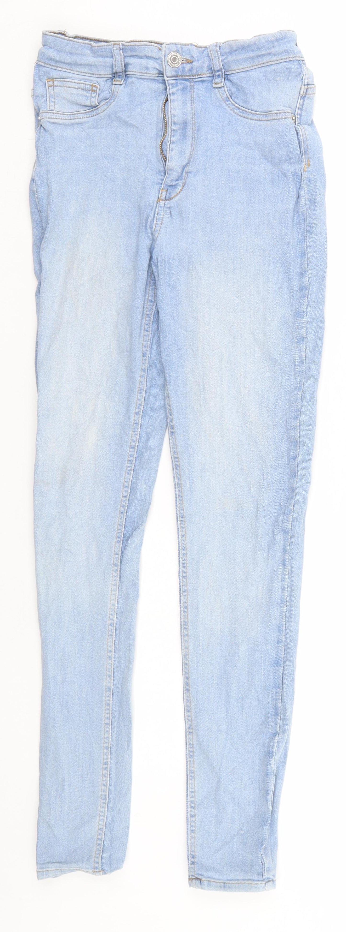Gina Tricot Womens Blue   Skinny Jeans Size M L27 in