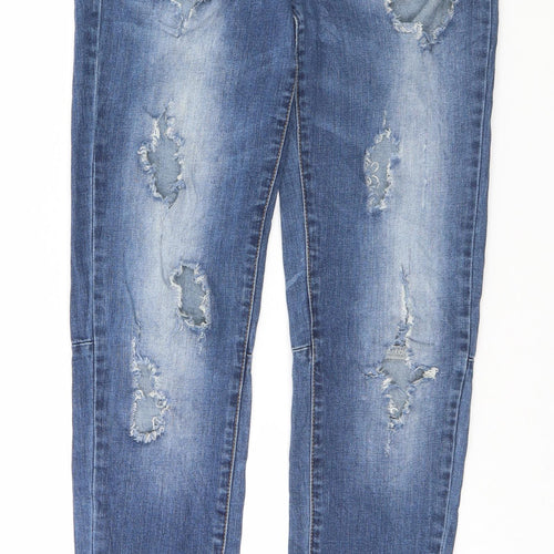 Bershika Womens Blue   Skinny Jeans Size 10 L30 in