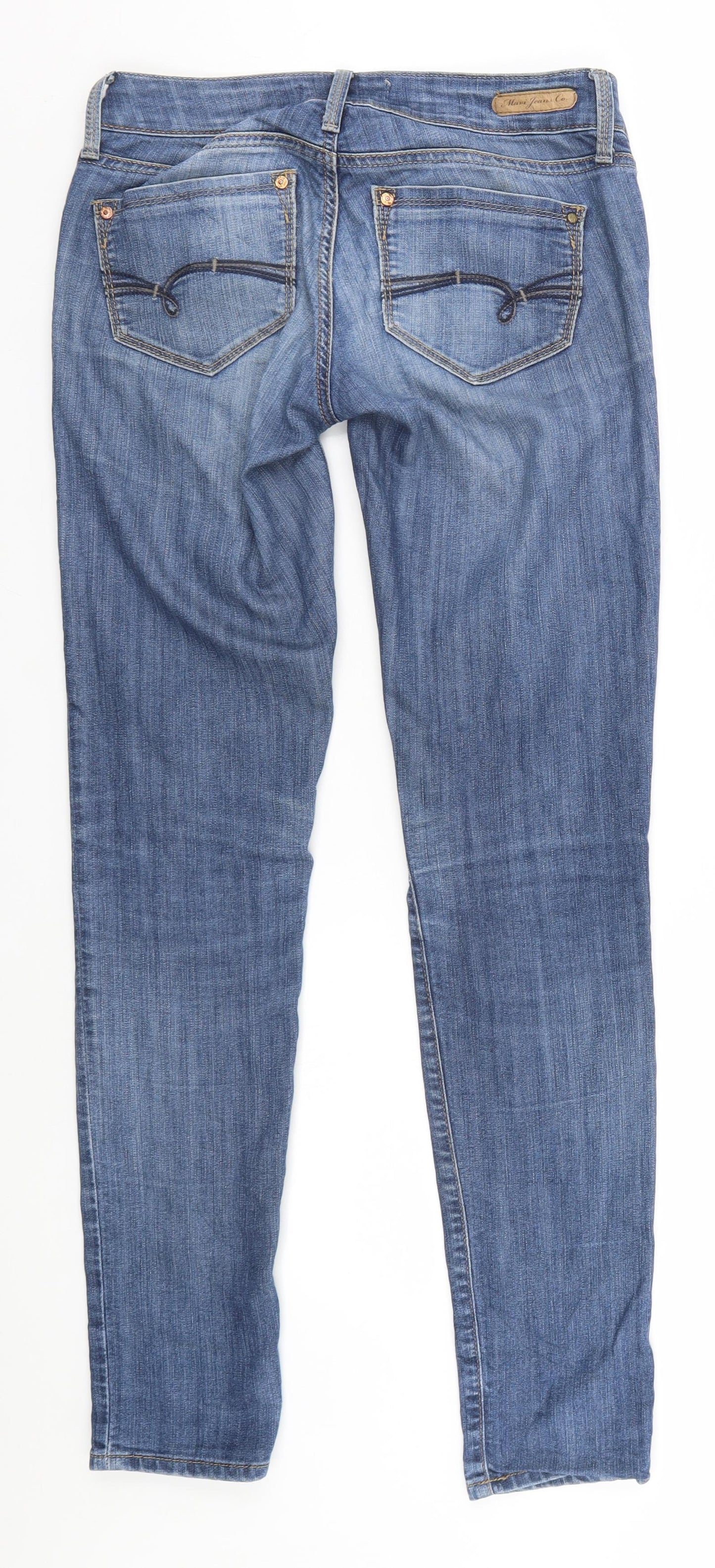 Mavi Jeans Womens Blue   Straight Jeans  L30 in