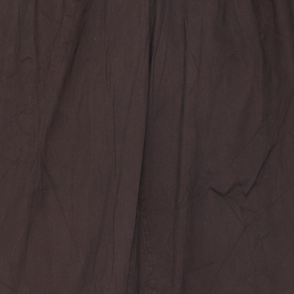 Yessica Womens Brown   Trousers  Size 14 L30 in