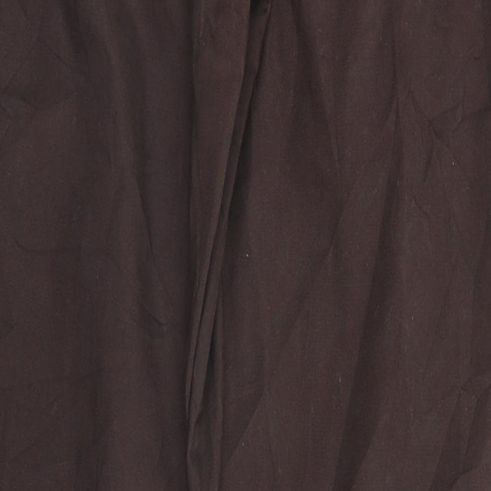 Yessica Womens Brown   Trousers  Size 14 L30 in