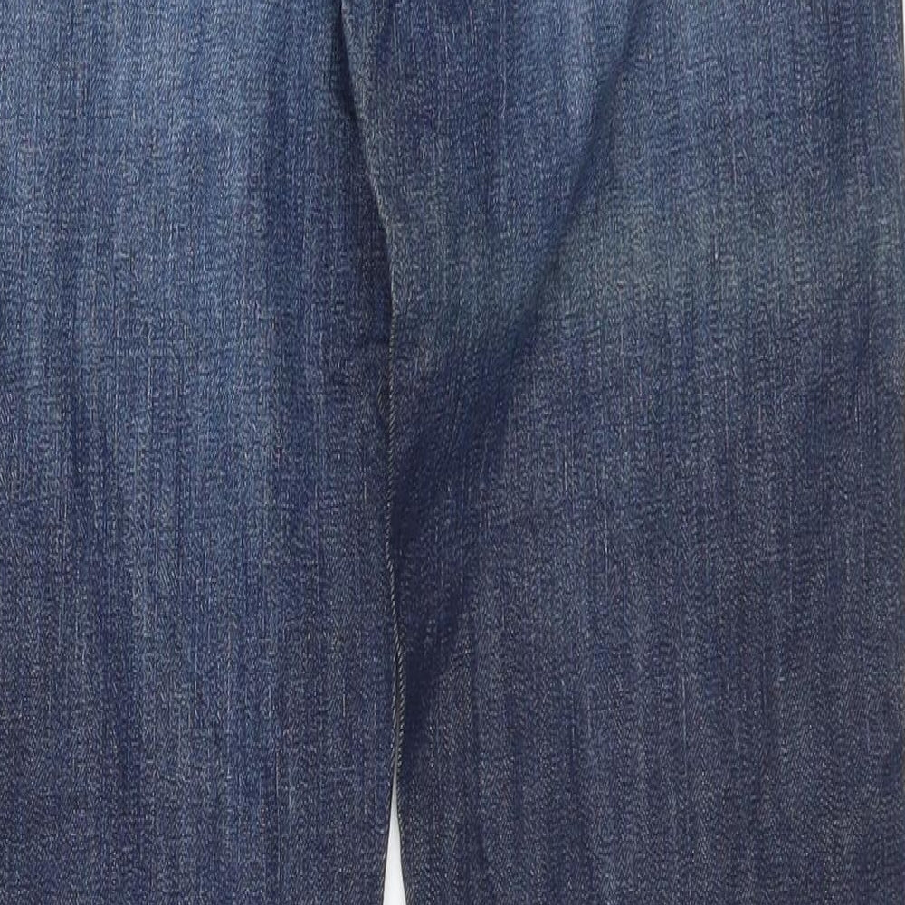 H&M Womens Blue   Straight Jeans Size 27 in L29 in