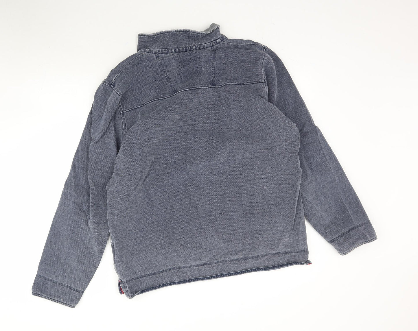Crew Clothing Company Mens Blue   Pullover Sweatshirt Size L  - Grey / Blue
