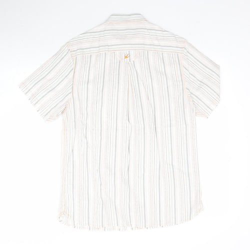 Debenhams Mens Multicoloured Striped   Button-Up Size S