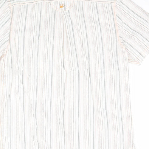 Debenhams Mens Multicoloured Striped   Button-Up Size S
