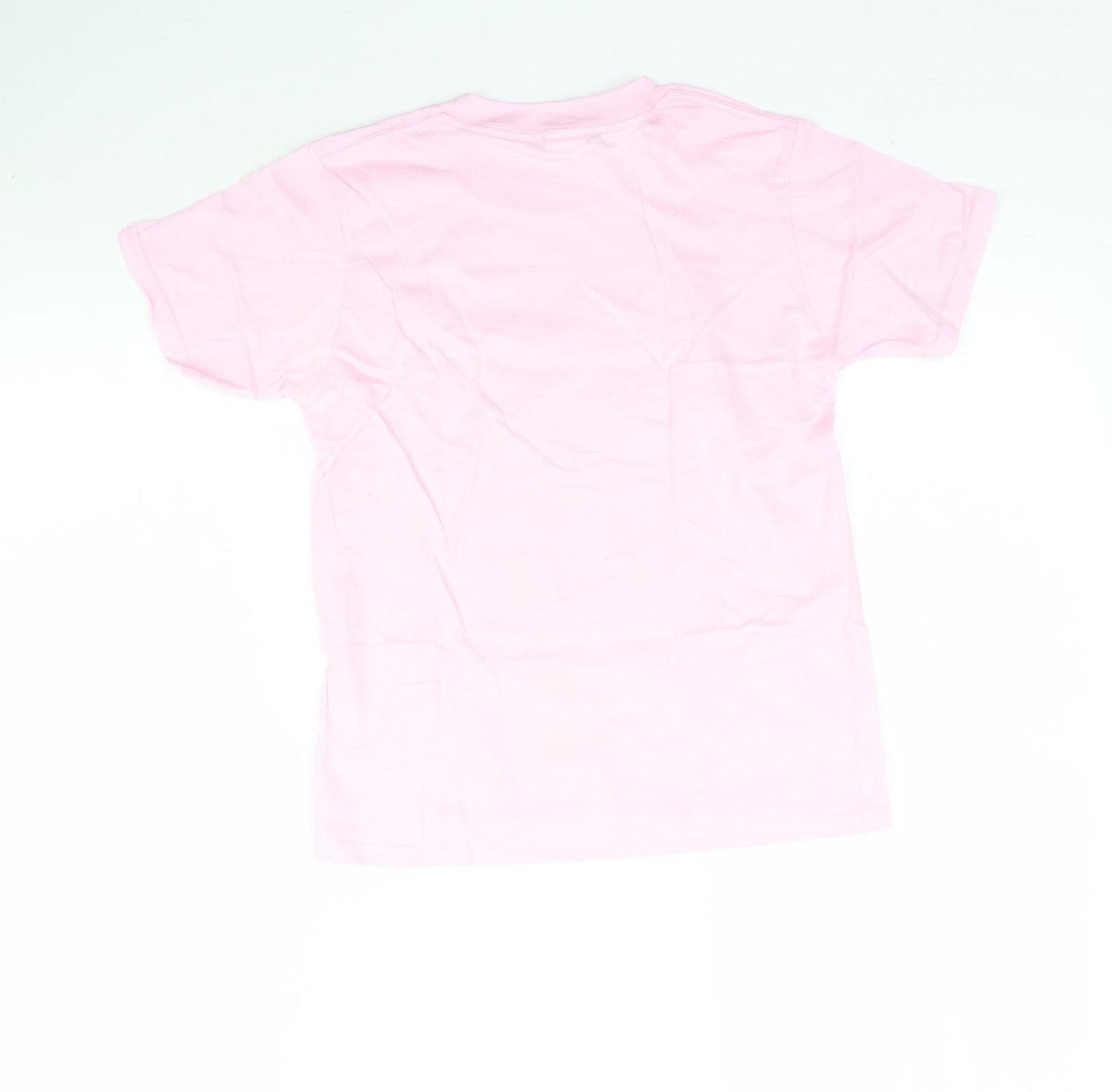 Gildan Girls Pink   Basic T-Shirt Size M  - Merry Christmas Unicorn Princess Grainne