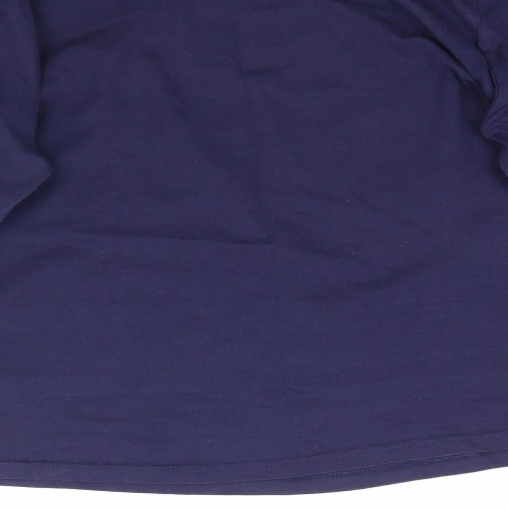 George Girls Blue Solid  Top Pyjama Top Size 8-9 Years  - Today you are a star