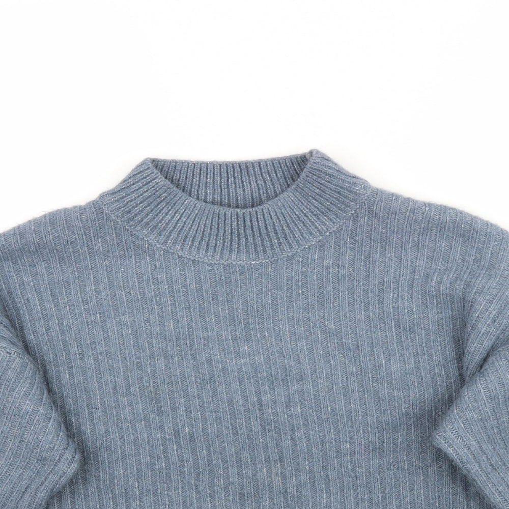 New Look Girls Blue  Knit Pullover Jumper Size 12-13 Years  - Cropped