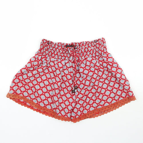 Cactus Club Girls Red    Shorts Size M
