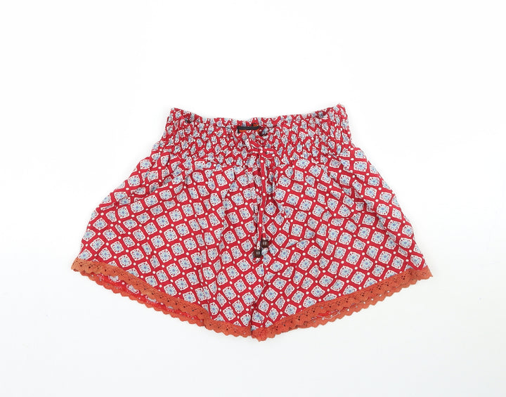 Cactus Club Girls Red    Shorts Size M