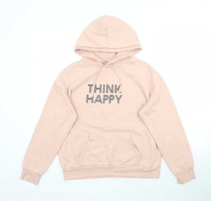 Primark Womens Pink Pullover Hoodie Size XS - Think Happy