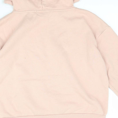 Primark Womens Pink   Pullover Hoodie Size XS  - Think Happy