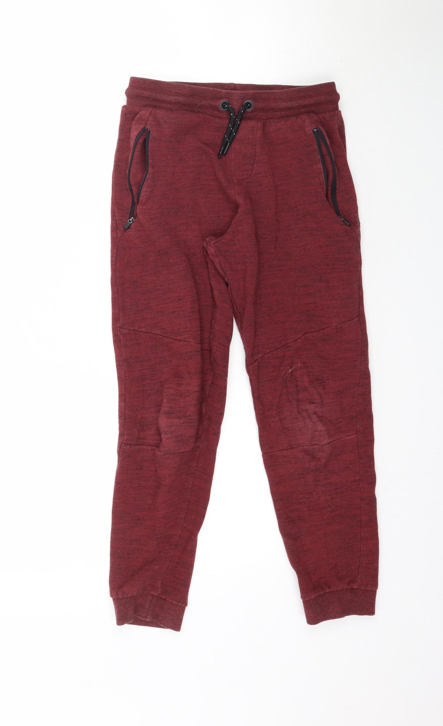 George Boys Red   Jogger Trousers Size 10-11 Years