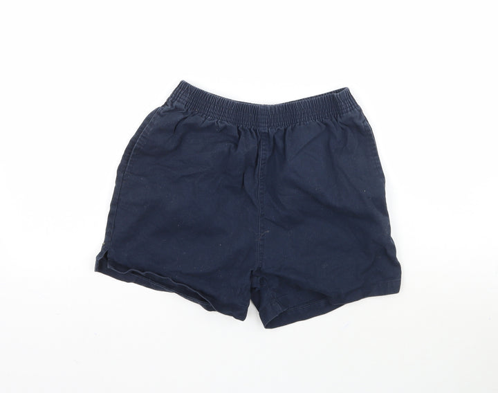 TU Boys Blue   Chino Shorts Size 10 Years - School