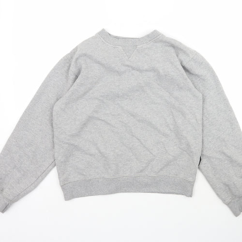 Daniel Lei Womens Grey   Pullover Sweatshirt Size L