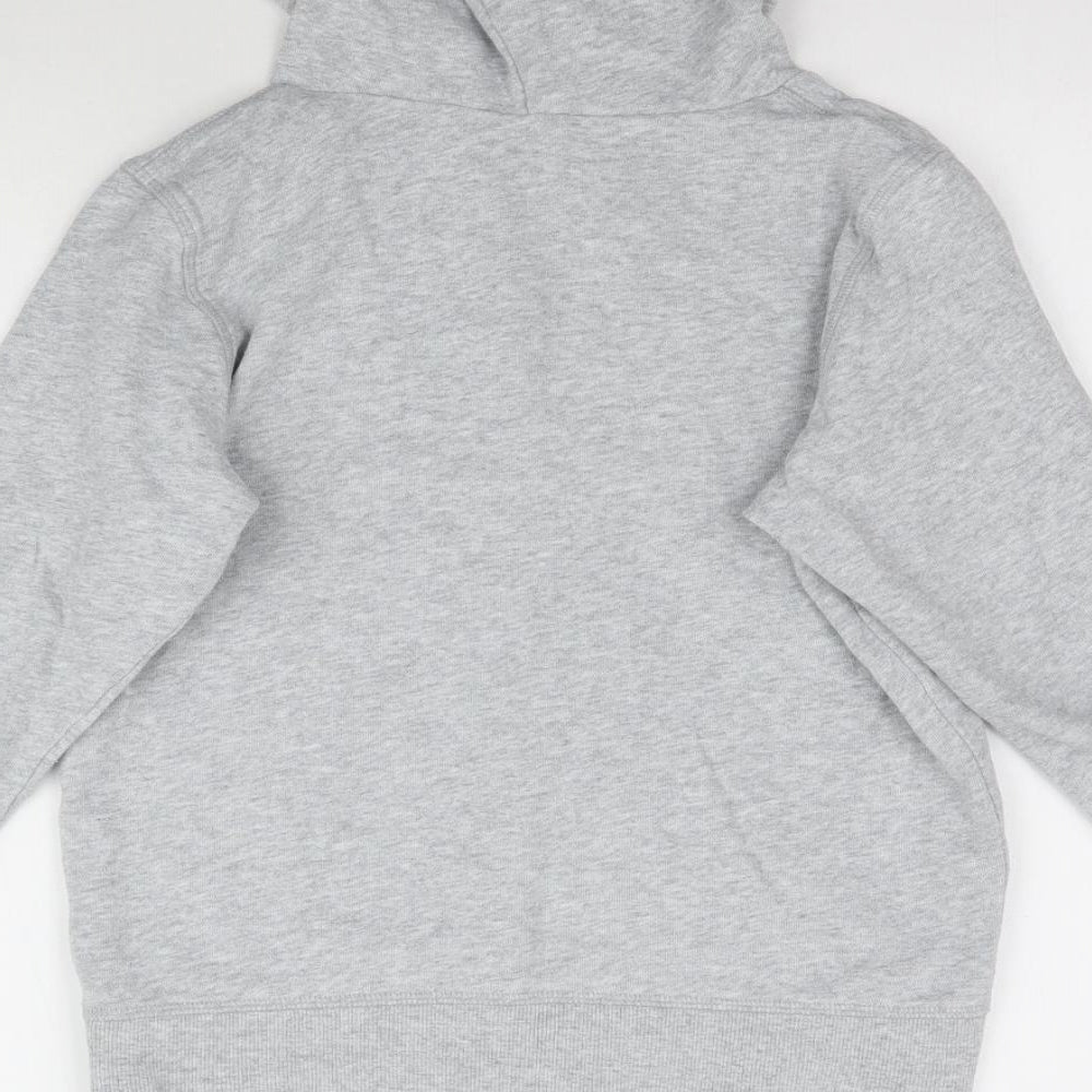 H&M Boys Grey   Pullover Hoodie Size 9-10 Years  - Dinosaur Fossil Finders