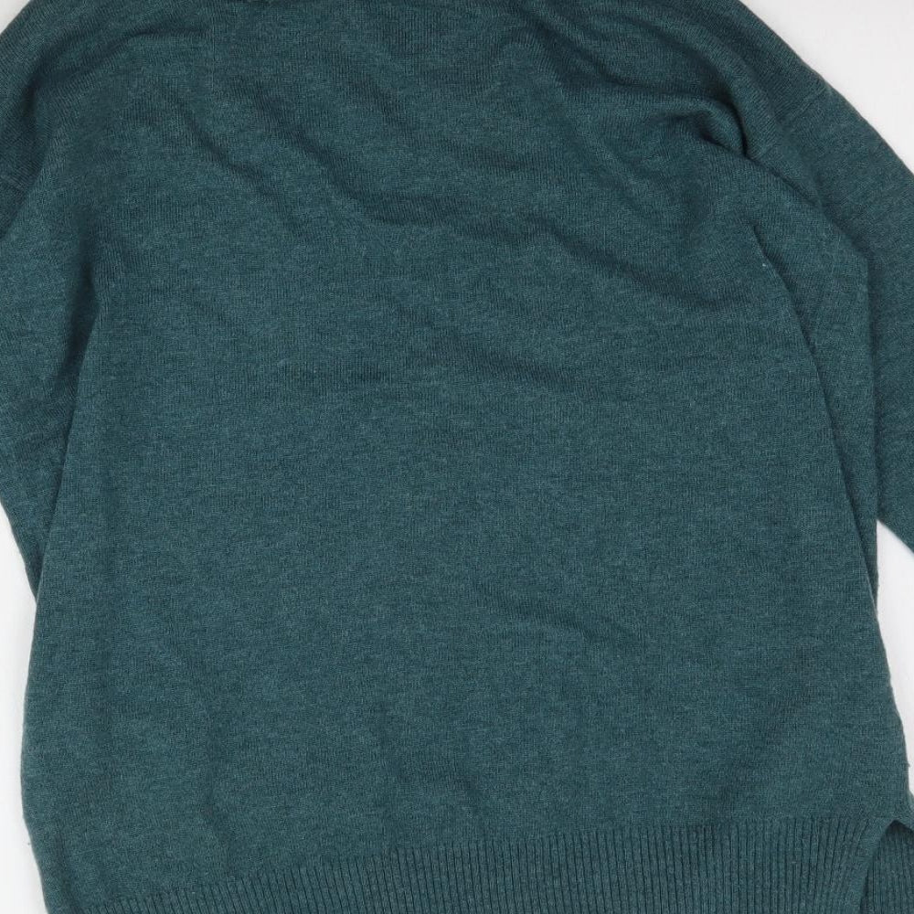 Monsoon Womens Green  Knit Pullover Jumper Size M
