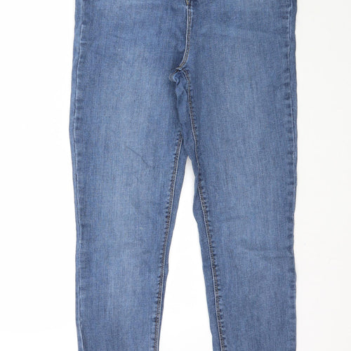 COLLUSION Womens Blue  Denim Skinny Jeans Size 28 in L31 in