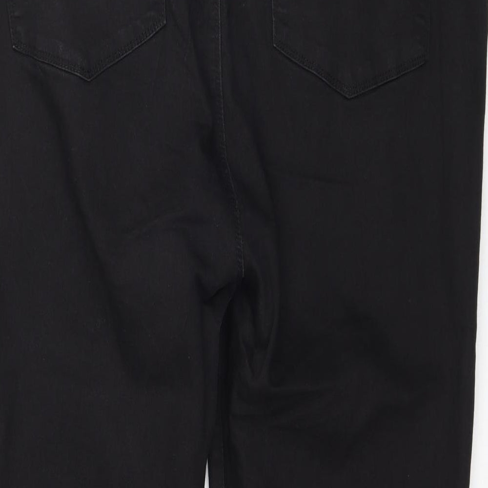 DENIM 365 Womens Black  Denim Jegging Jeans Size 22 L28 in