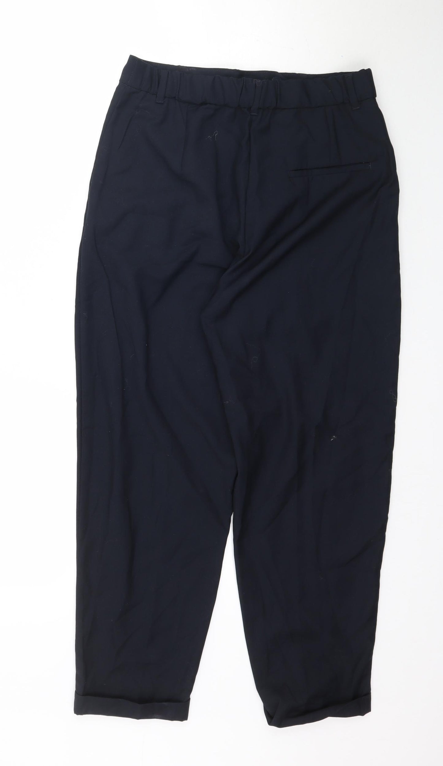 Mango Womens Blue   Trousers  Size 10 L25 in