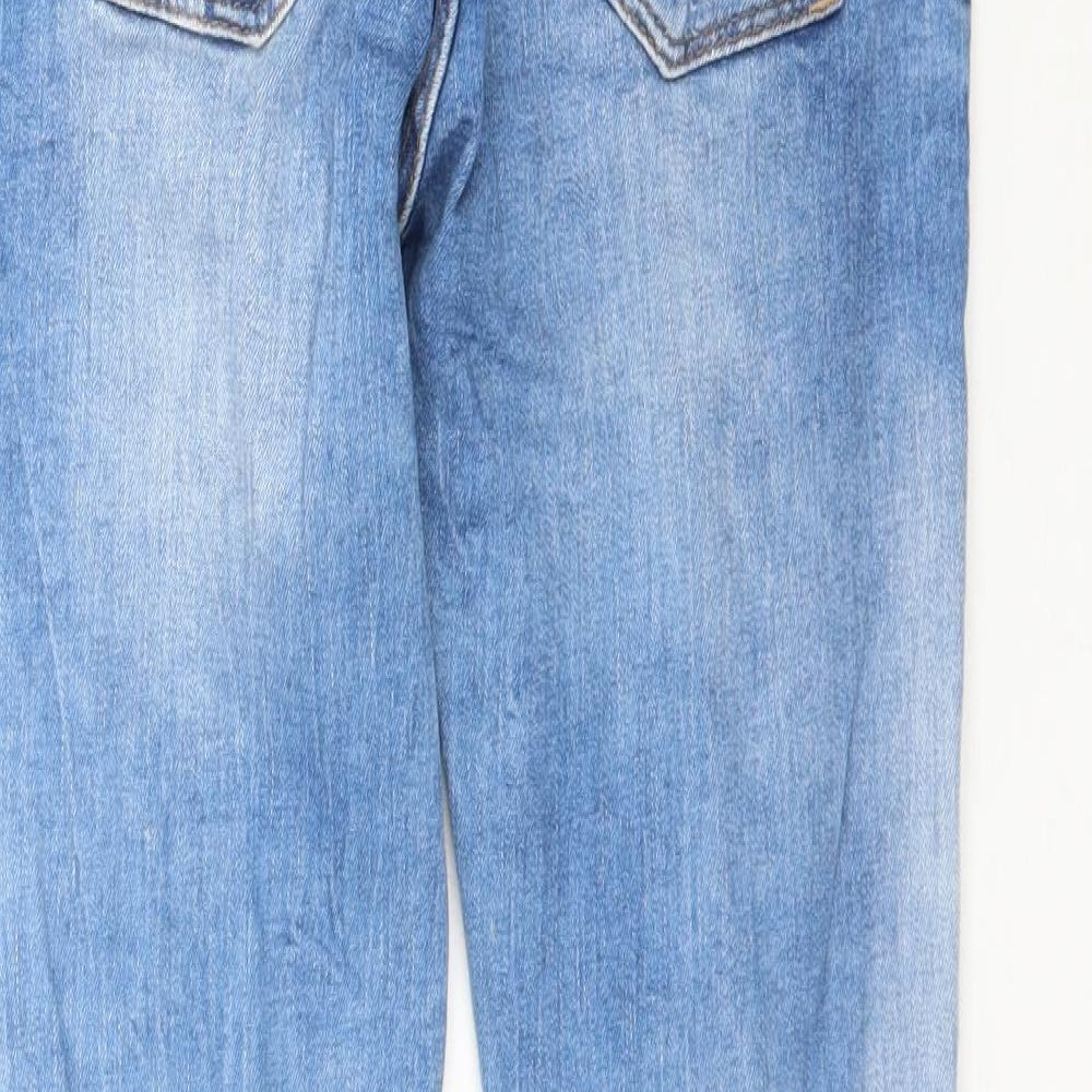 Zara Womens Blue  Denim Skinny Jeans Size 10 L29 in