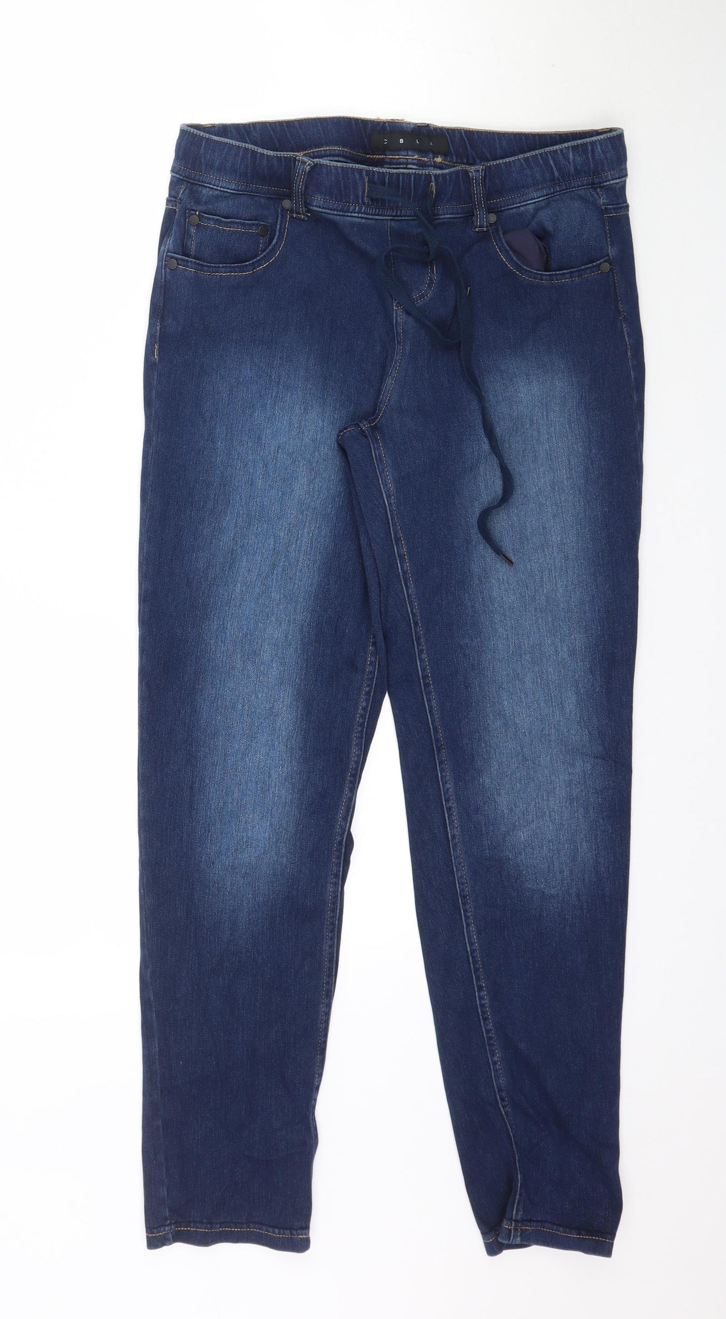 CBLA Womens Blue  Denim Jegging Jeans Size 8 L29 in