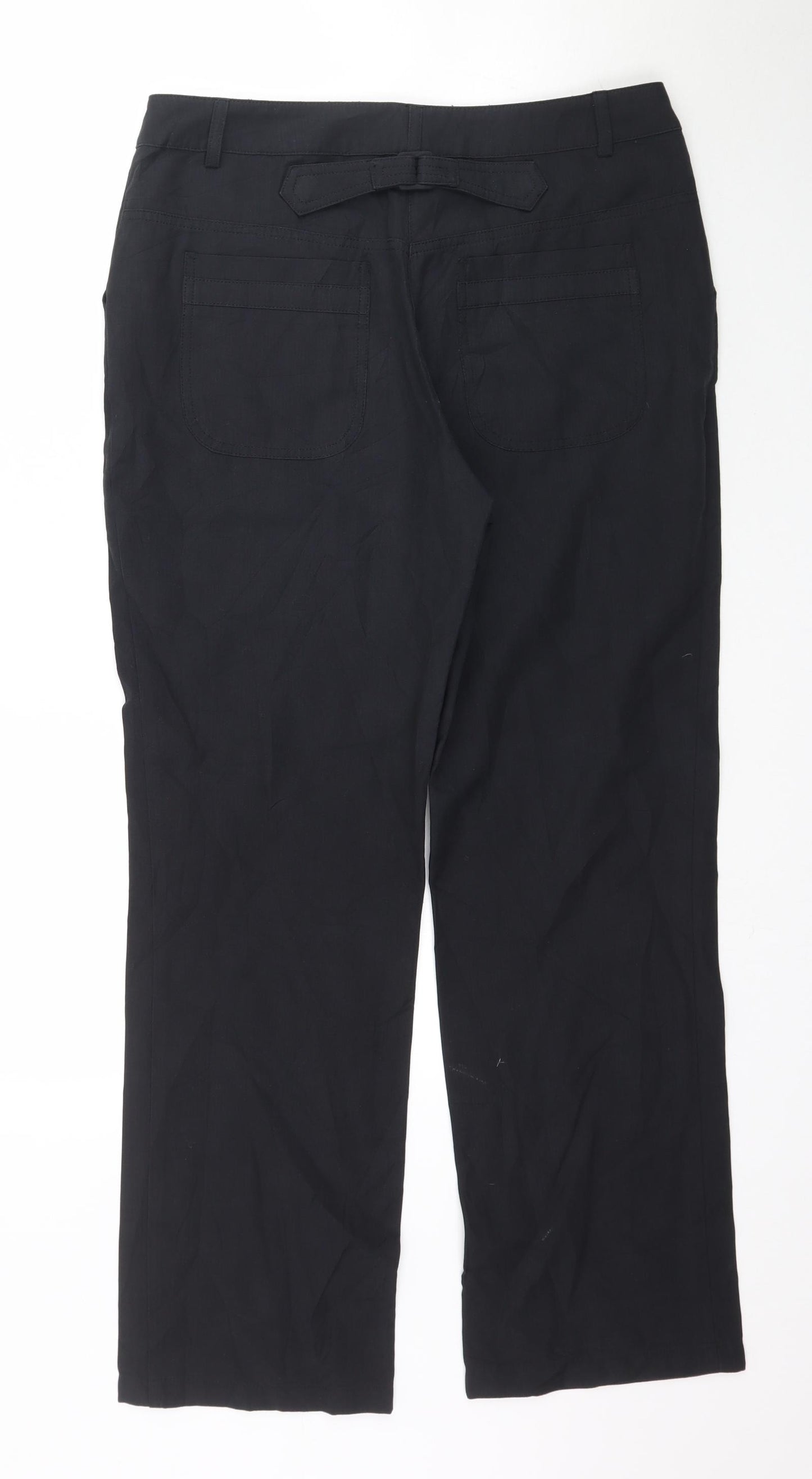 C.A.R.O Womens Black   Trousers  Size 12 L29 in