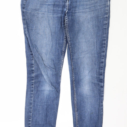 NEXT Womens Blue  Denim Skinny Jeans Size 10 L30 in