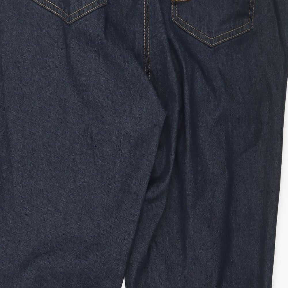 THERMOLACTYL Womens Blue  Denim Straight Jeans Size 20 L28 in