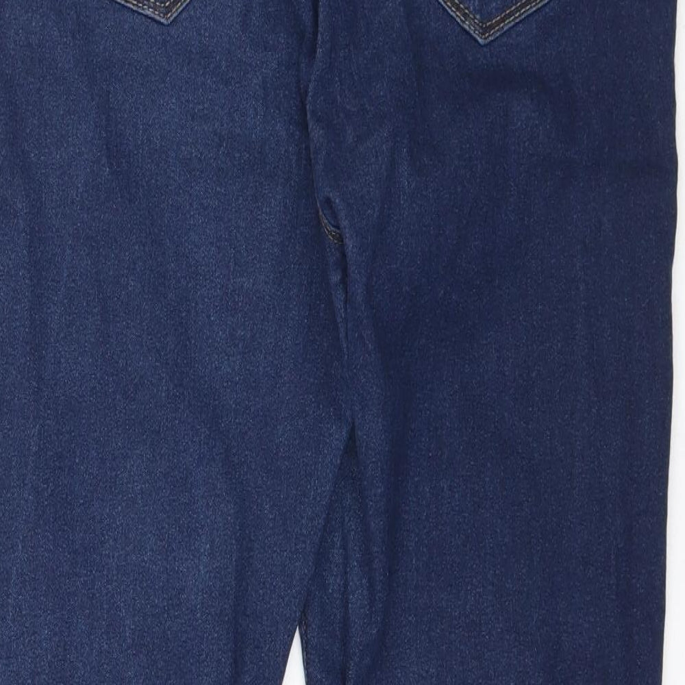 Denim Co. Womens Blue  Denim Jegging Jeans Size 16 L28 in