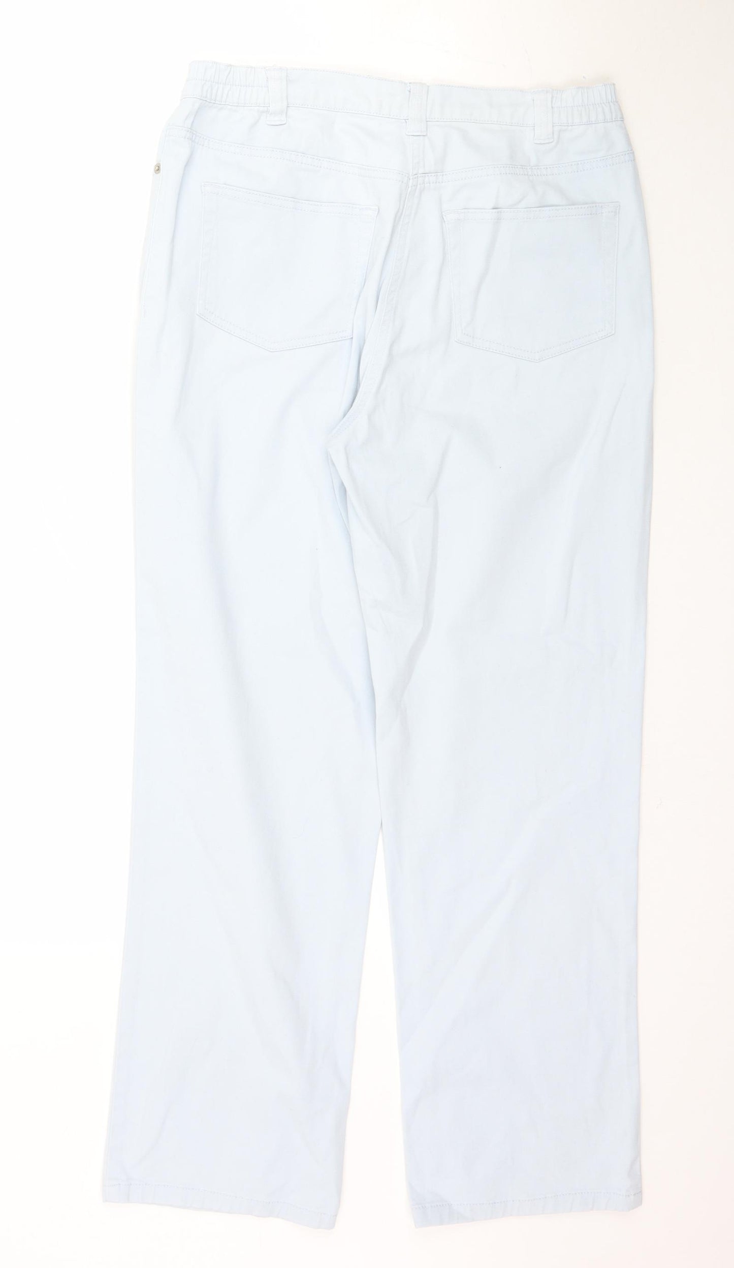 Damart Womens Blue  Denim Straight Jeans Size 10 L28 in