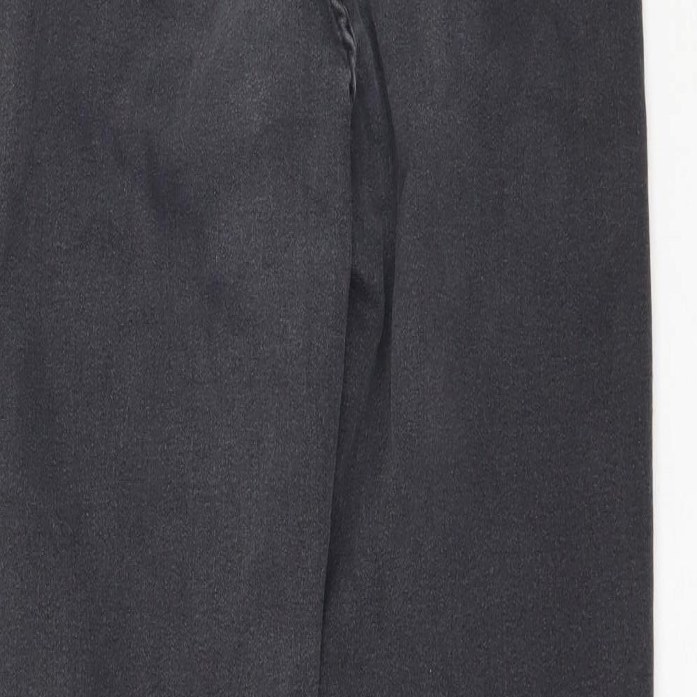 Preworn Womens Black  Denim Skinny Jeans Size 26 L29 in