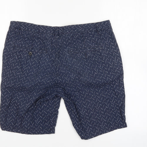 Peacocks Mens Blue   Chino Shorts Size 32
