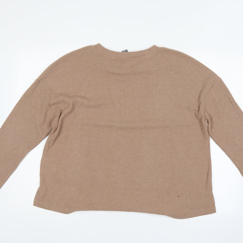 Primark Womens Beige   Pullover Jumper Size 12