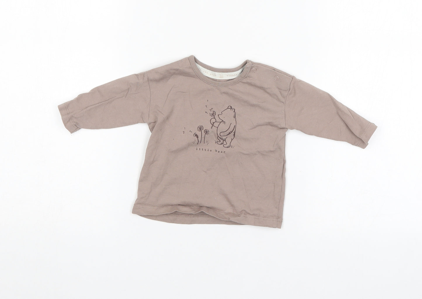 Disney Baby Brown   Pullover Jumper Size 0-3 Months