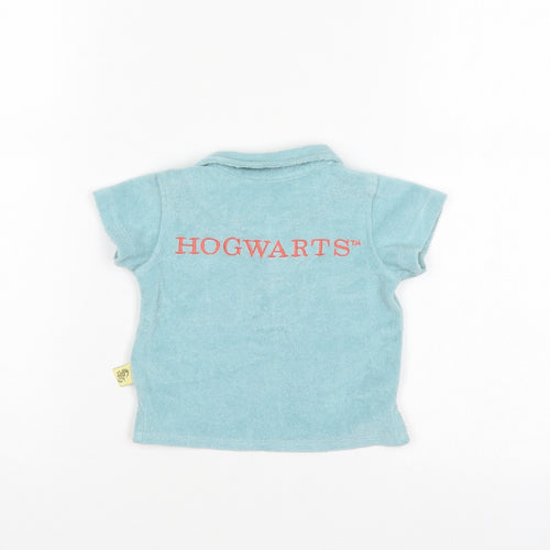 M&S Baby Blue   Basic Polo Size 0-3 Months  - HARRY POTTER